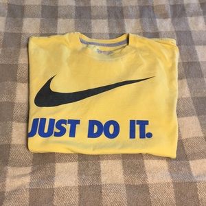 Yellow Nike tshirt